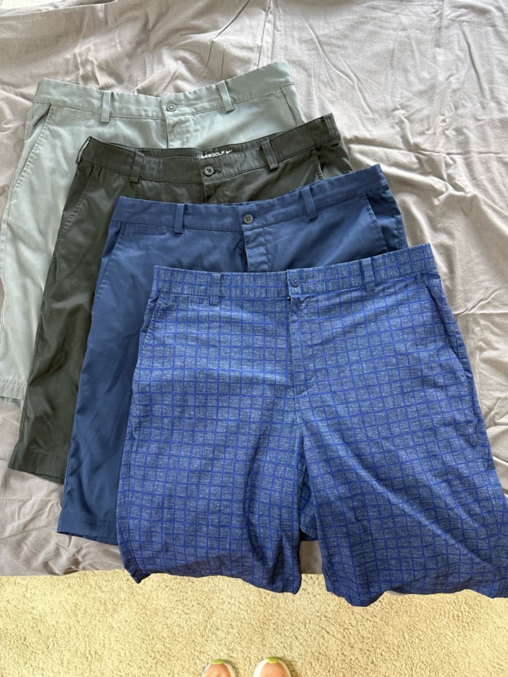 Nike Tour Performance Men's Golf Shorts - 10 inches (Lot of 4)